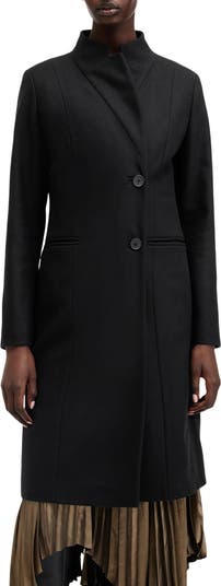 AllSaints Sidney Wool Blend Coat | Nordstrom AllSaints Sidney Wool Blend Coat | Nordstrom