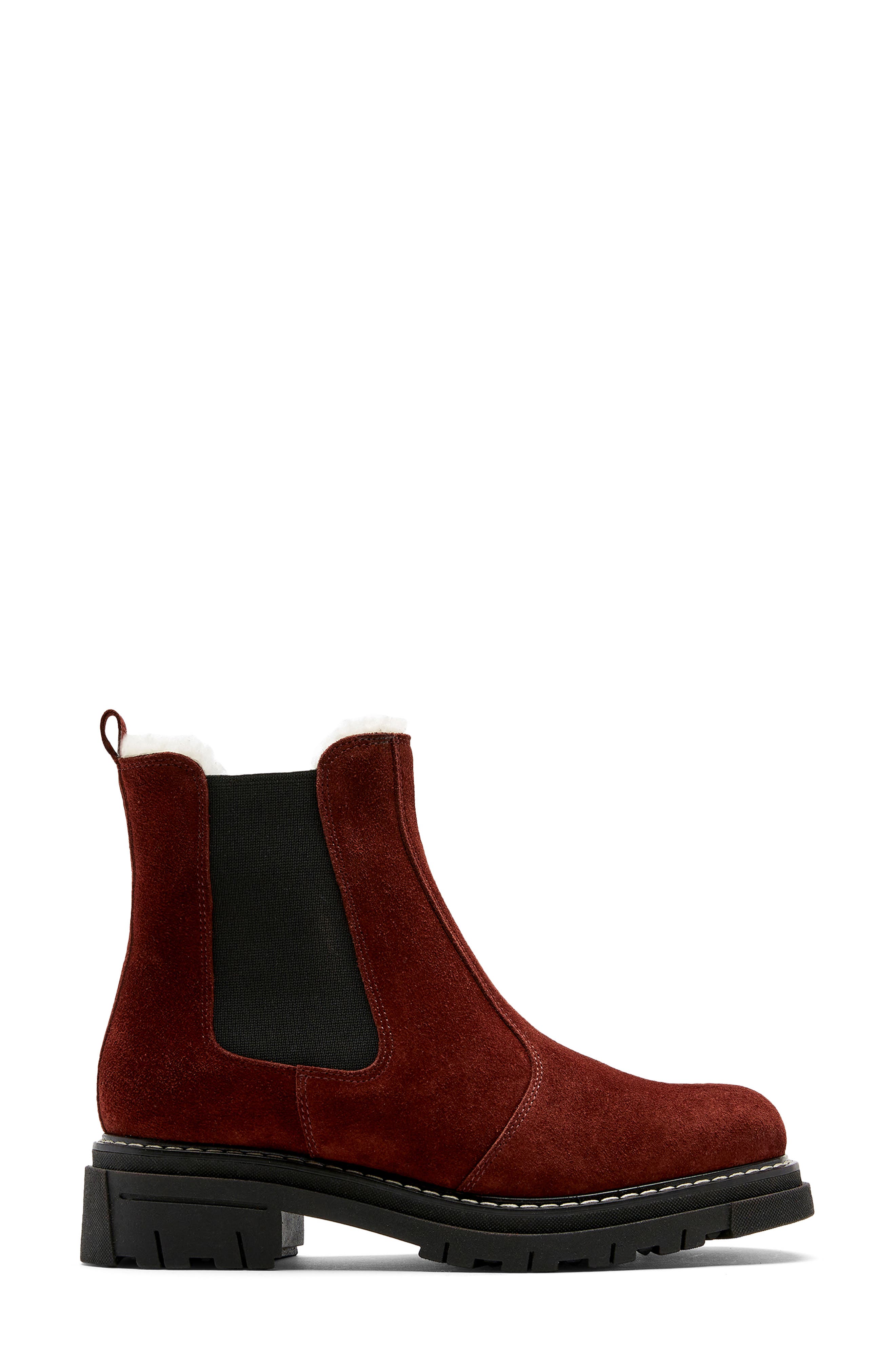 La Canadienne Derrick City Dry<sup>™</sup> Waterproof Genuine Shearling Boot, Alternate, color, Wood Suede
