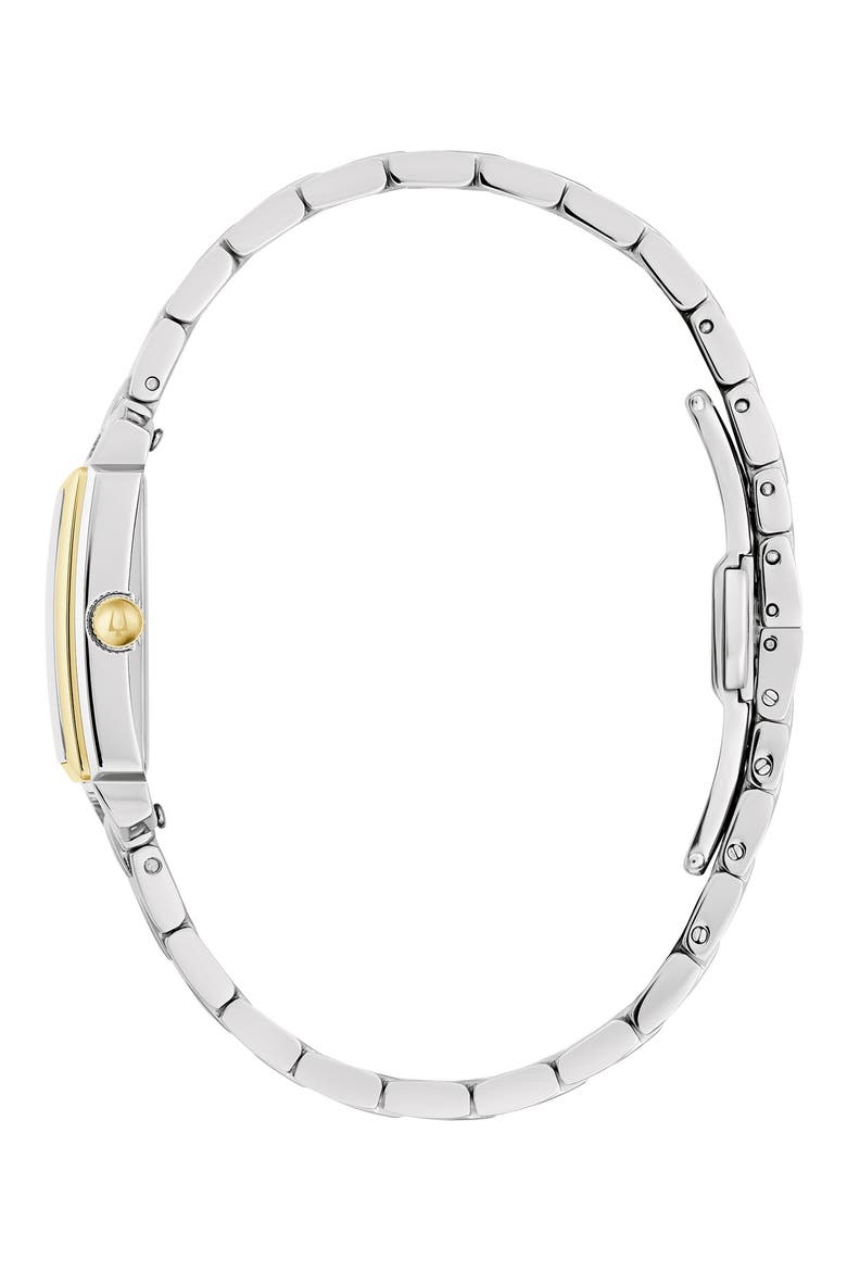Sutton Mother-of-Pearl Bracelet Watch, 21mm, Alternate, color, TWO-TONE