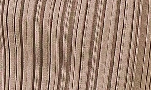 Freemarket Sleeveless Ribbed Midi Sweater Dress In Brown