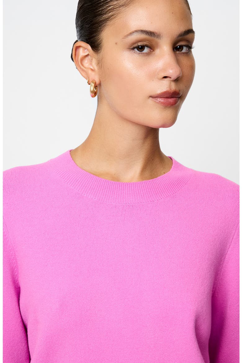 Babysoft Crewneck Sweater, Alternate, color, TAFFY PINK