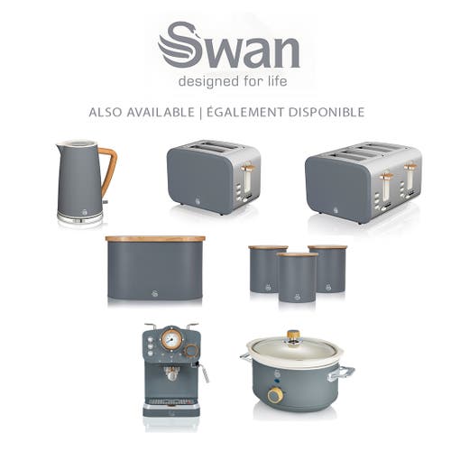 Swan Nordic Pump Espresso Coffee Machine In Gray
