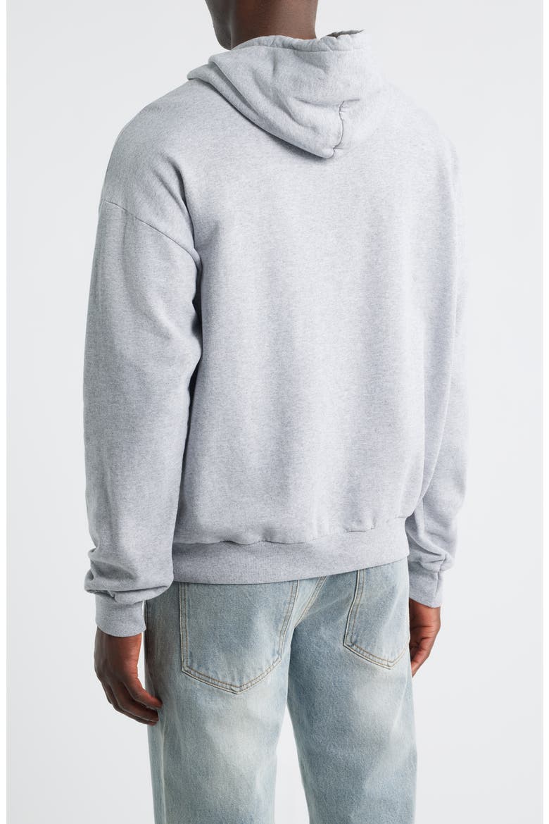 Originals Fleece Logo Hoodie, Alternate, color, HEATHERY GREY