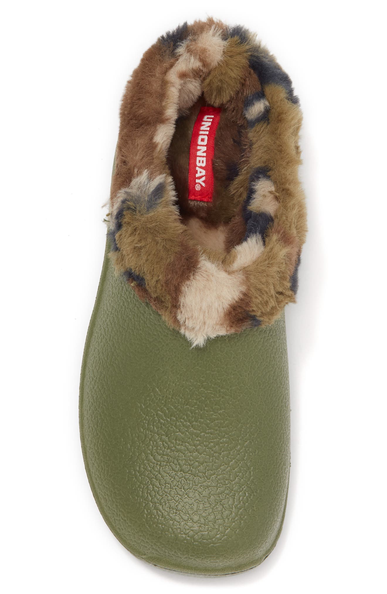 UNIONBAY Faux Fur Lined Clog, Alternate, color, 