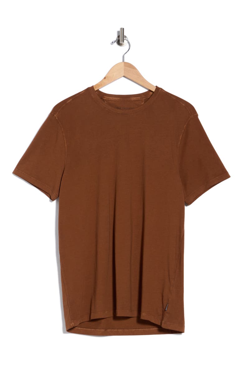 Camillo Washed Cotton T-Shirt, Alternate, color, CHAMOIS