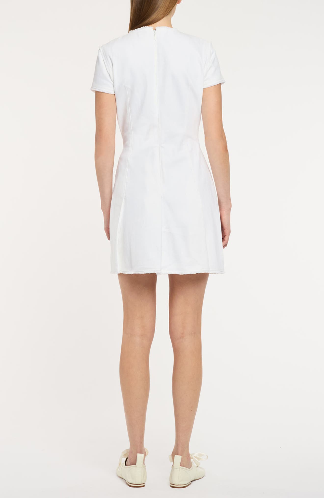 Nova Stretch Denim Minidress - image 2