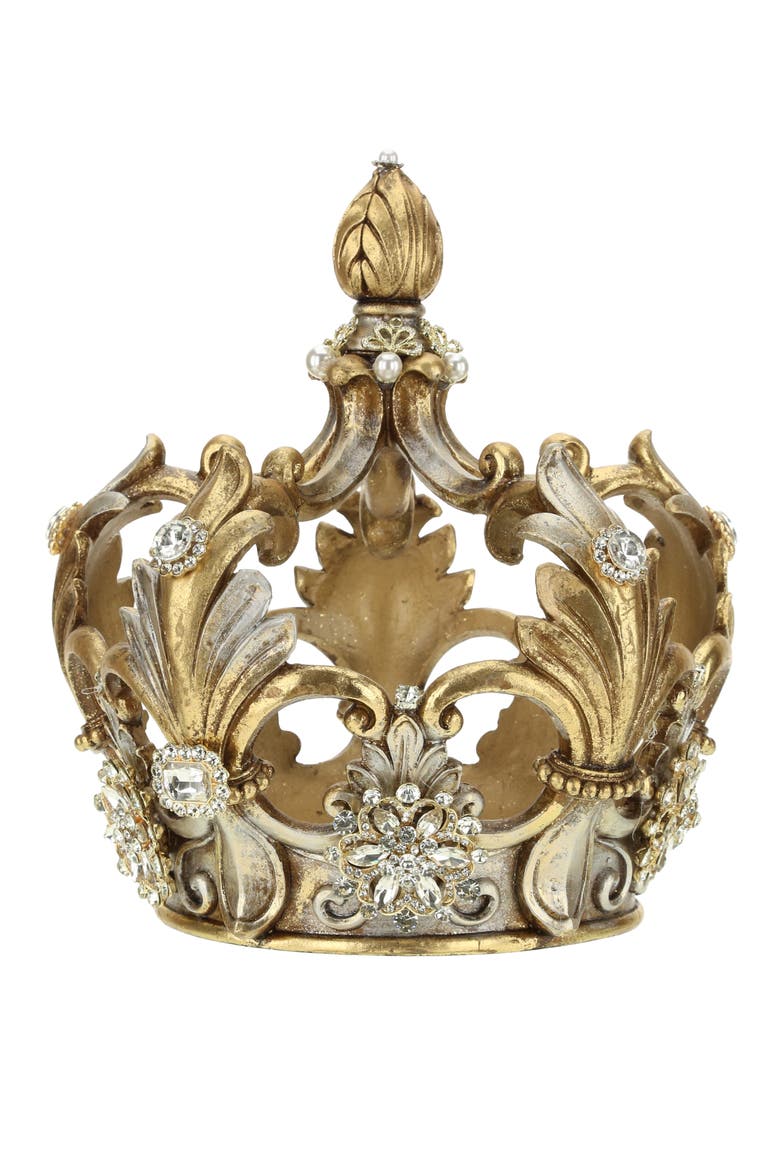 Jeweled King's Crown, Main, color, Gold