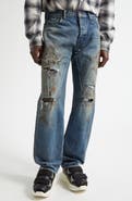 Rick Owens DRKSHDW Kurdt Destroyed Jeans