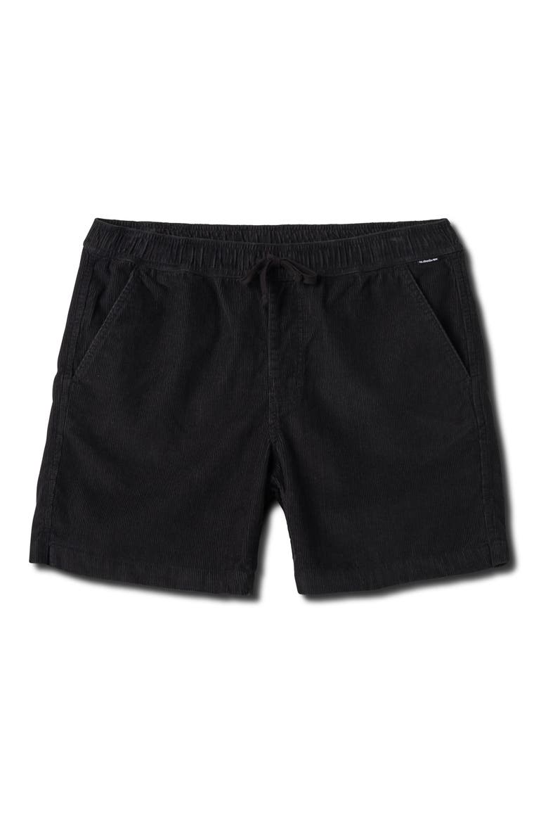 Taxer Corduroy Drawstring Shorts, Main, color, PHANTOM