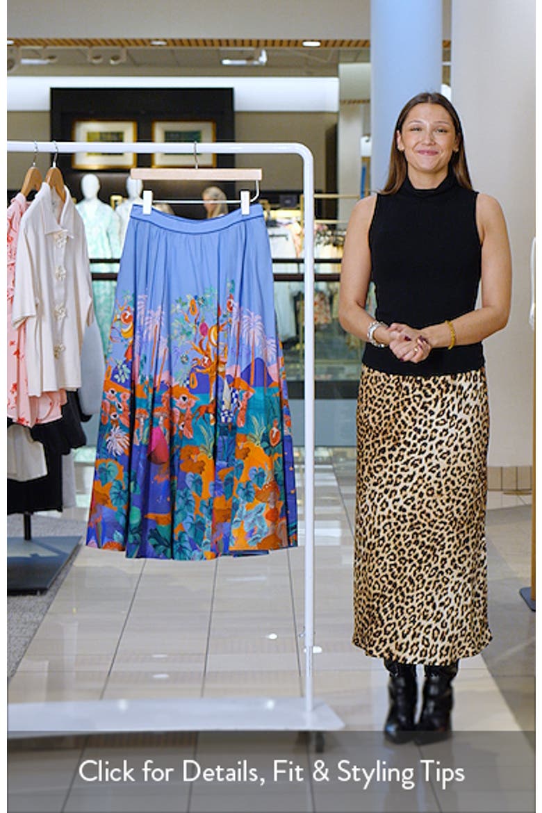 Dream Landscape Organic Cotton Maxi Skirt video