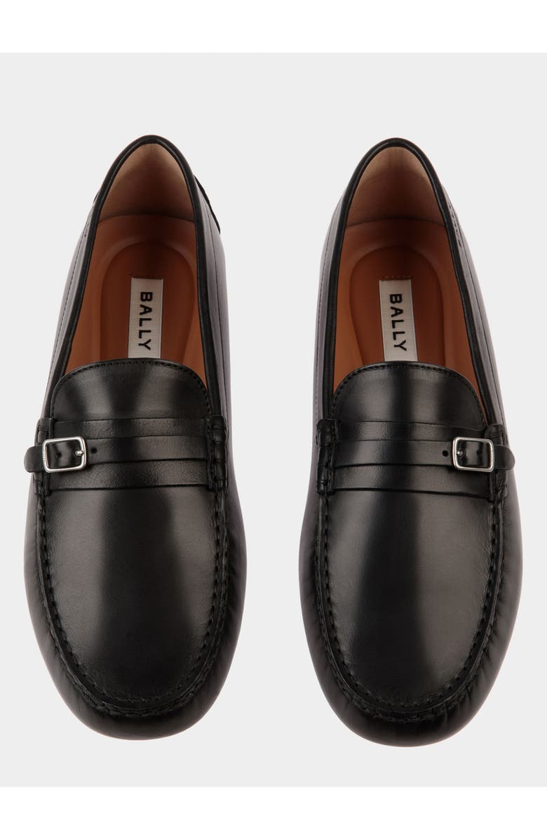 Bally Driver in Buffalo Leather, Alternate, color,