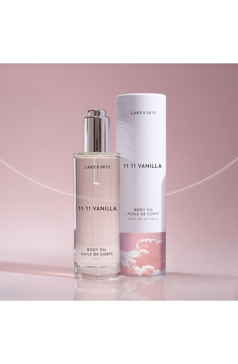 Lake & Skye 11 11 Vanilla Body Oil, Alternate, color,