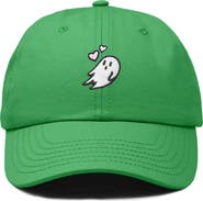 Dalix Heartly Ghost Embroidered Cap