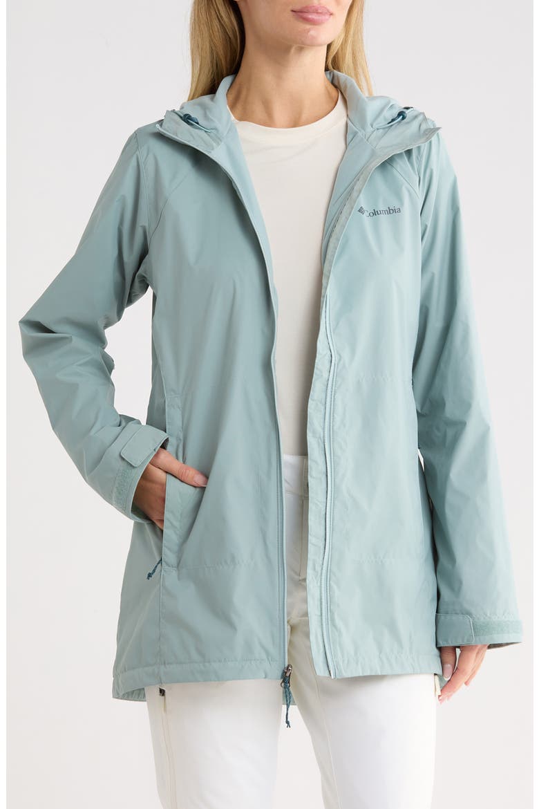 Switchback II Lined Long Jacket, Alternate, color, CRUSHED BLUE