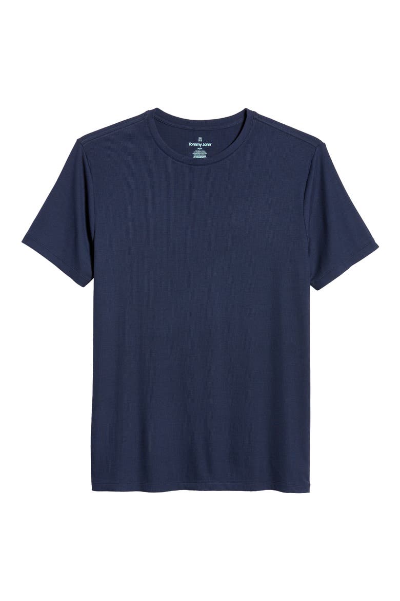 Men's Second Skin Sleep T-Shirt, Alternate, color, NAVY BLAZER