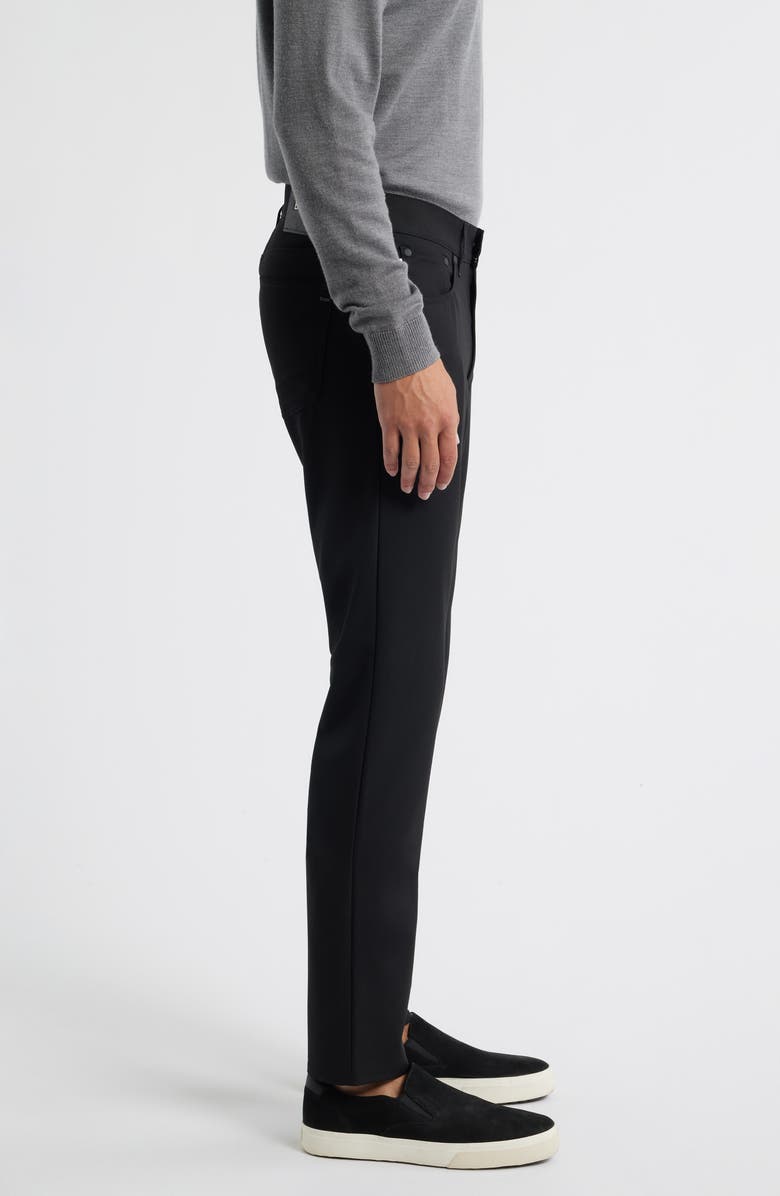 Brax Chuck Modern Fit Five-Pocket Pants, Alternate, color, Black