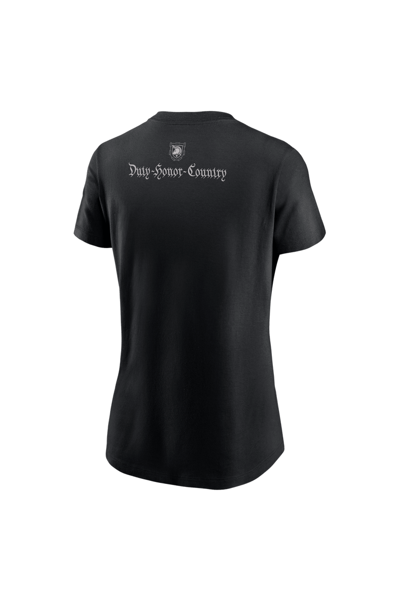 Women's Nike Black Army Black Knights Army 250 Collection T-Shirt, Alternate, color, Black