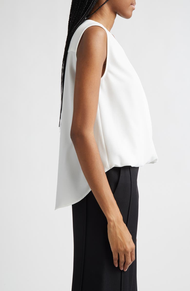 Emporio Armani Faux Wrap Shell, Alternate, color, White