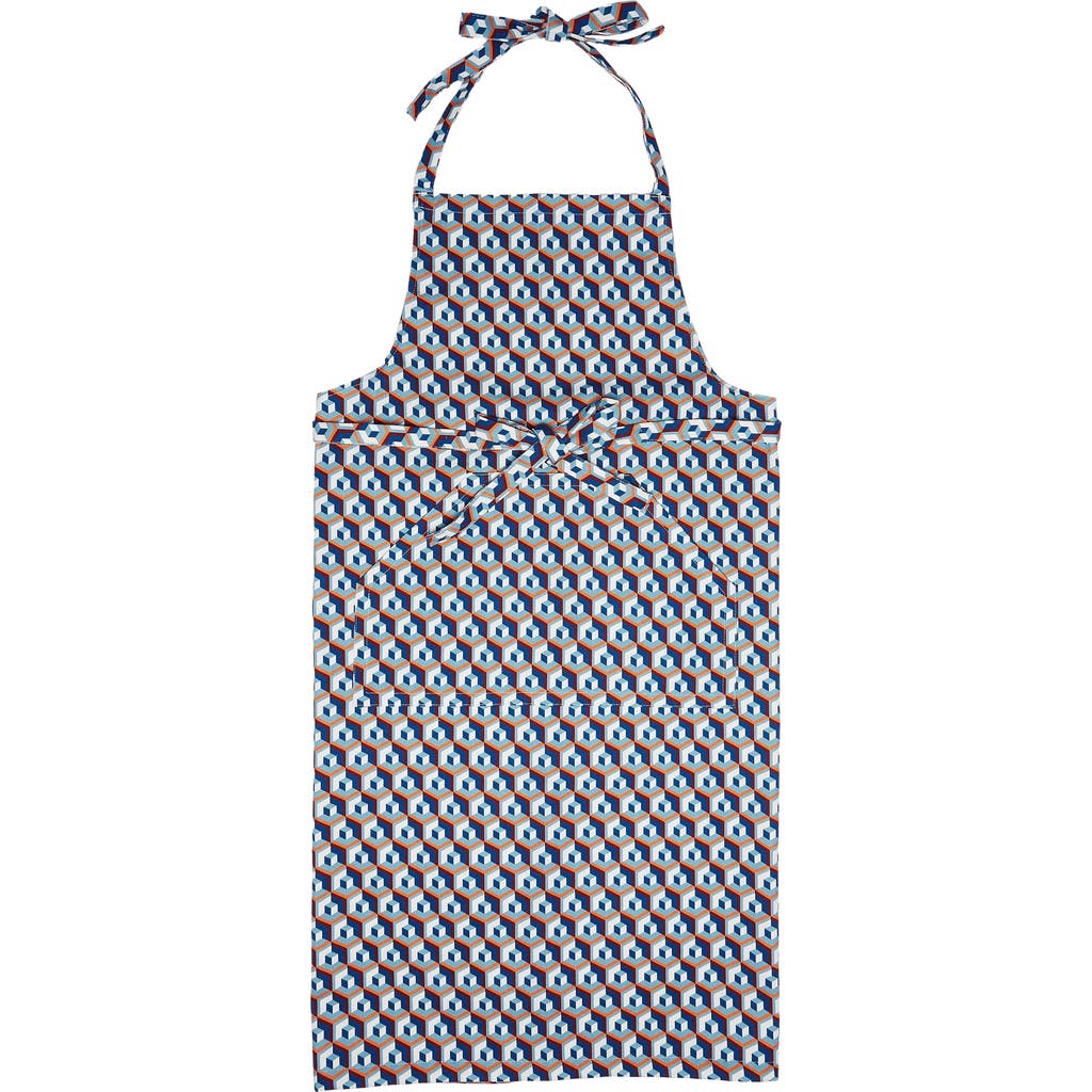 La DoubleJ Apron With Pocket Cubi Blue  product