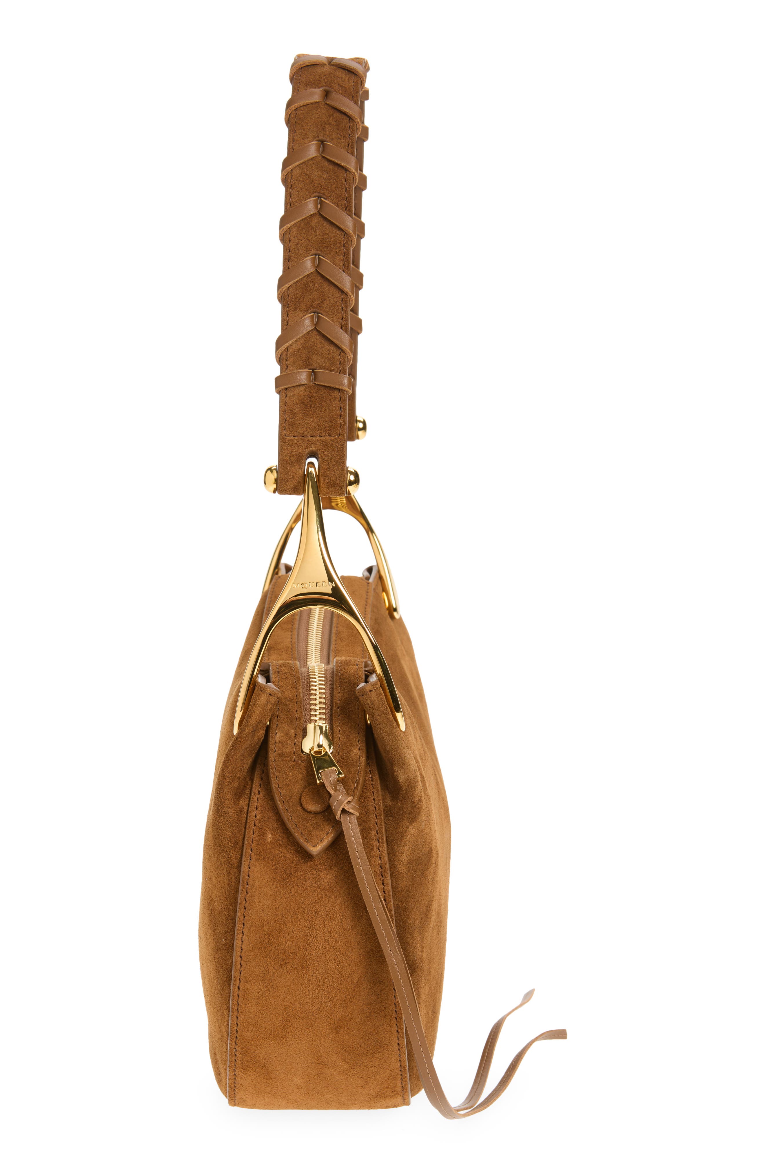 Wishbone Shoulder Bag, Alternate, color, COFFEE