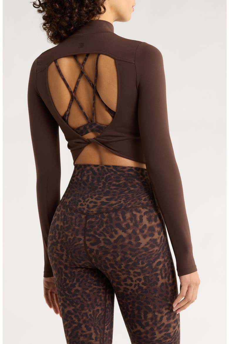 Cloud Open Back Crop Top, Alternate, color, JAVA