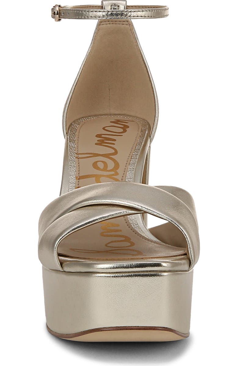 Sam Edelman Jullian Ankle Strap Platform Sandal, Alternate, color, Jute