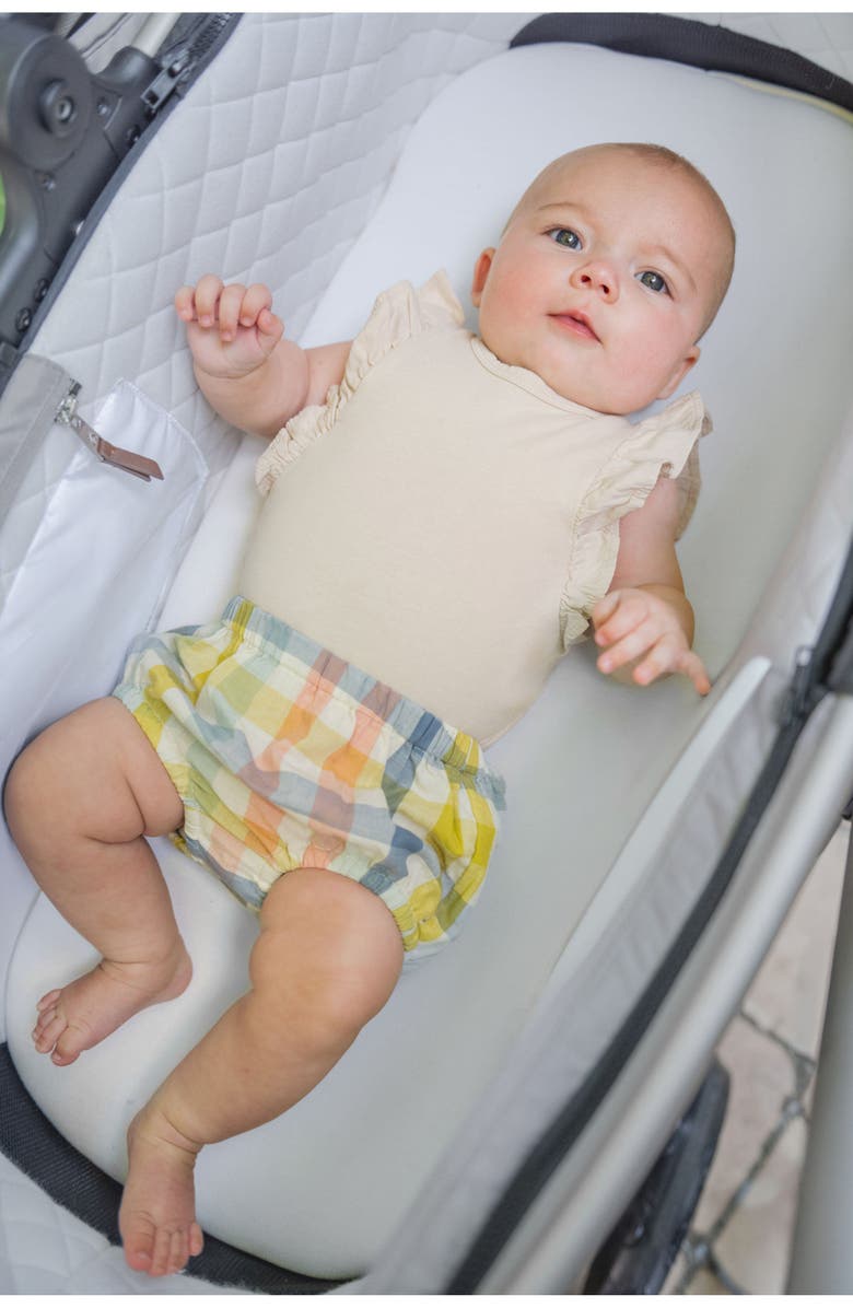 Pehr Check Organic Cotton Bloomers, Alternate, color, Picnic