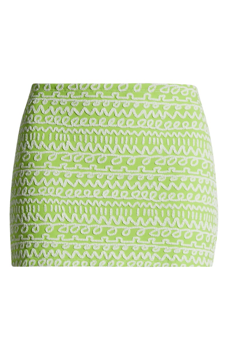 MONTCE Cover-Up Miniskirt, Alternate, color, Lime Icing