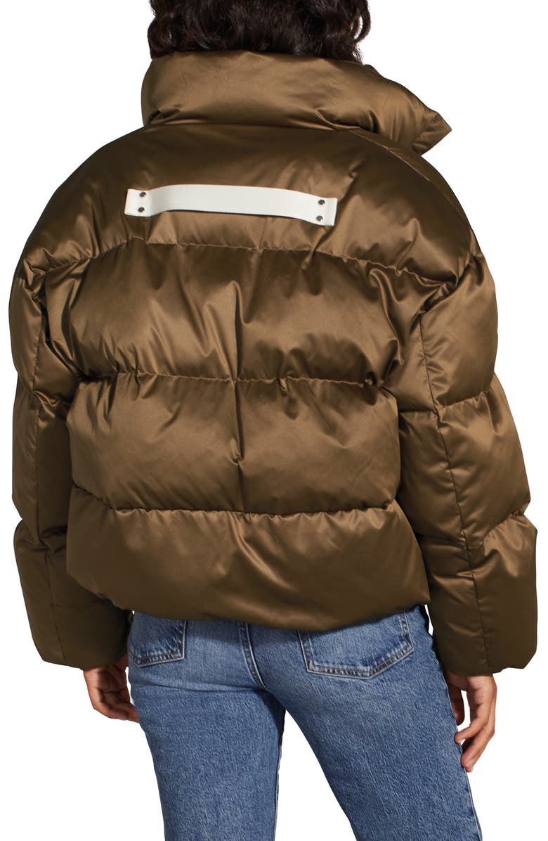 Favorite Daughter The Favorite Quilted Puffer Jacket, Alternate, color, Bronze