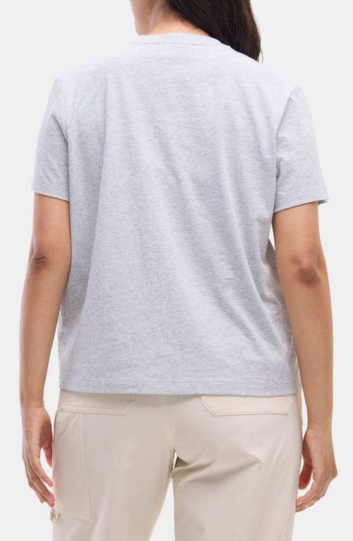 Halfdays Graphic T-shirt In Heather Grey
