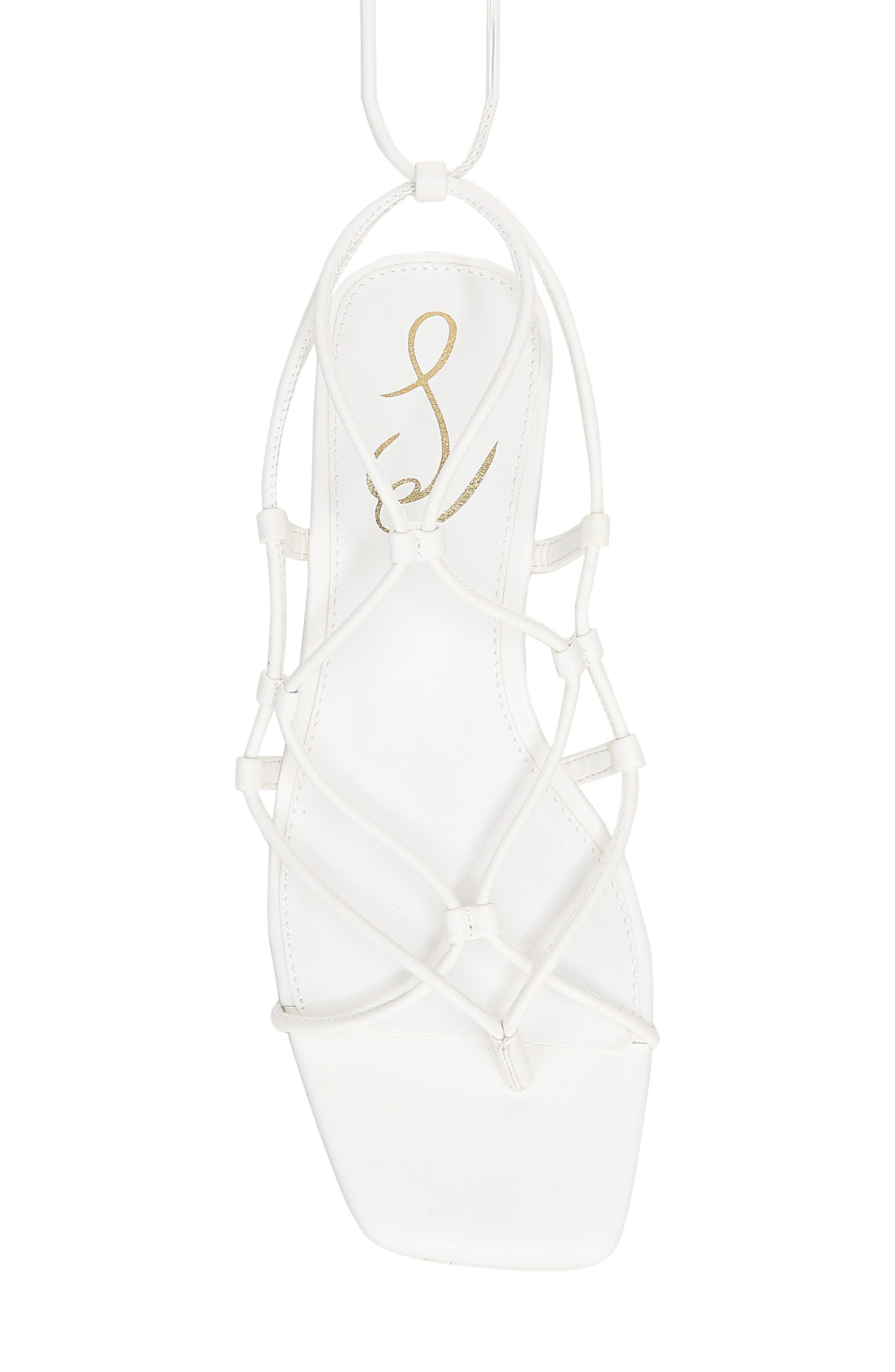 Daffy Sandal, Alternate, color, BRIGHT WHITE