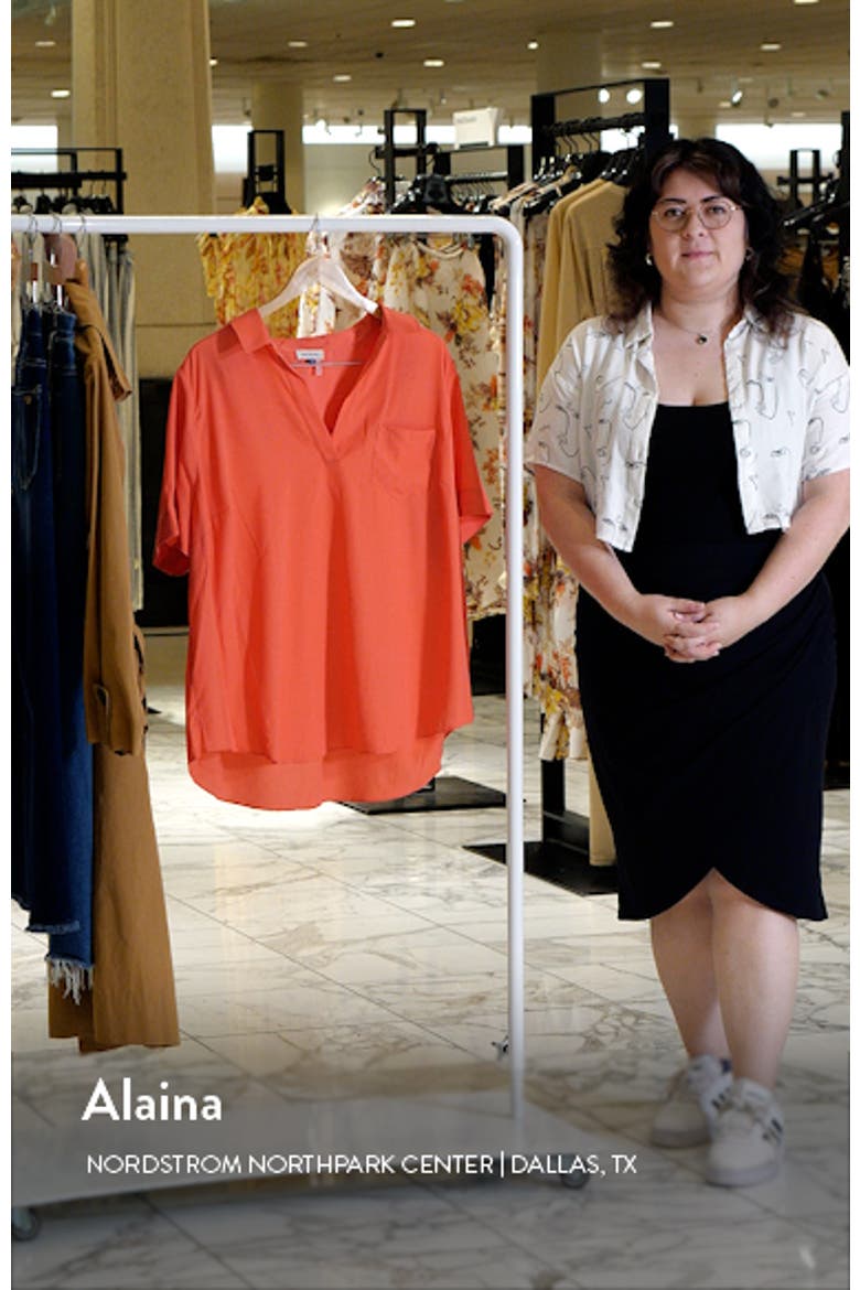 Patch Pocket Collared Blouse video