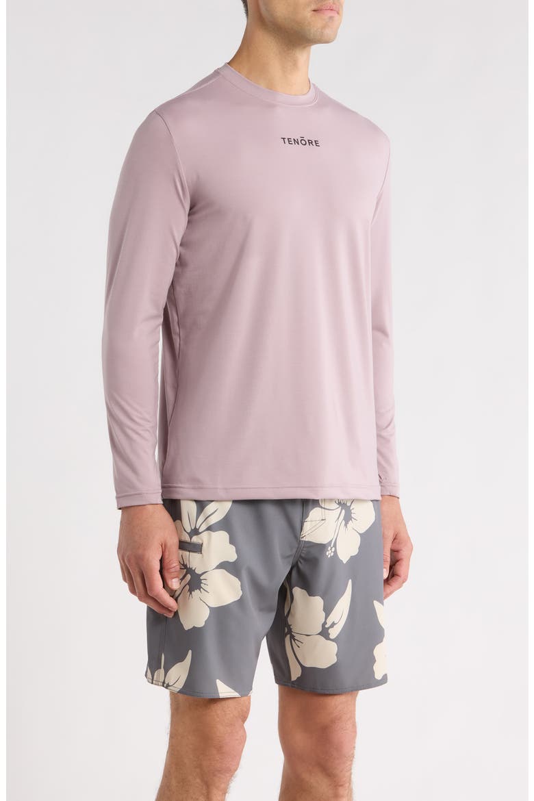 Long Sleeve UPF 50+ Rashguard, Alternate, color, ZINC