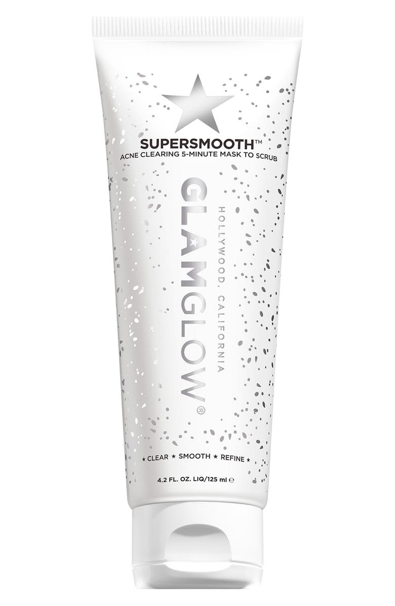 GLAMGLOW<sup>®</sup> SUPERSMOOTH<sup>™</sup> Acne Clearing 5-Minute Mask, Main, color, 