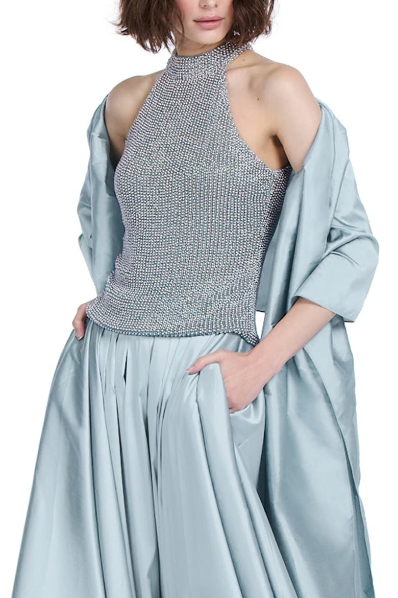 Taffeta Wrap, Alternate, color, LIGHT BLUE