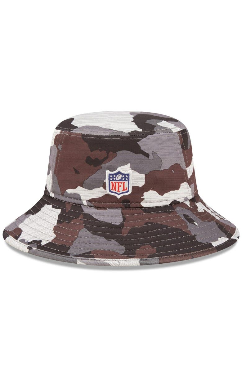 New Era Men's New Era Camo Cleveland Browns 2022 NFL Training Camp Official Bucket Hat, Alternate, color, Camo