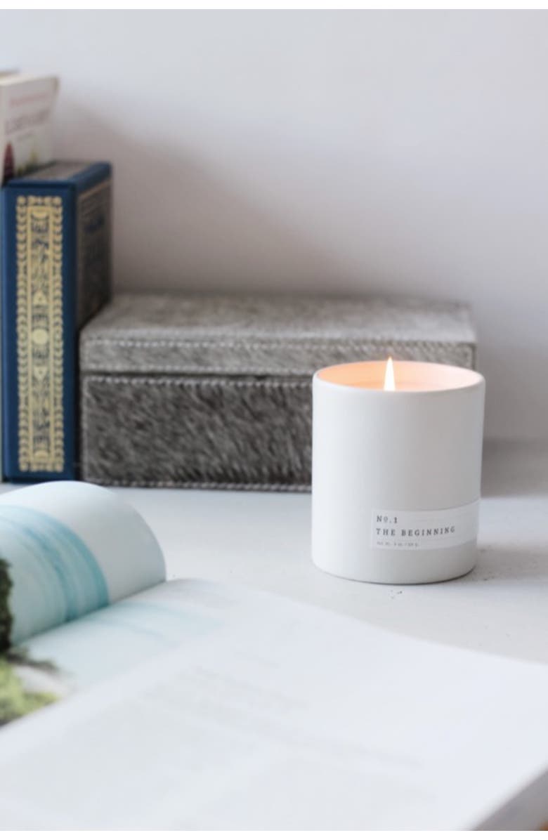 Aerangis No. 1 The Beginning Candle, Alternate, color, White