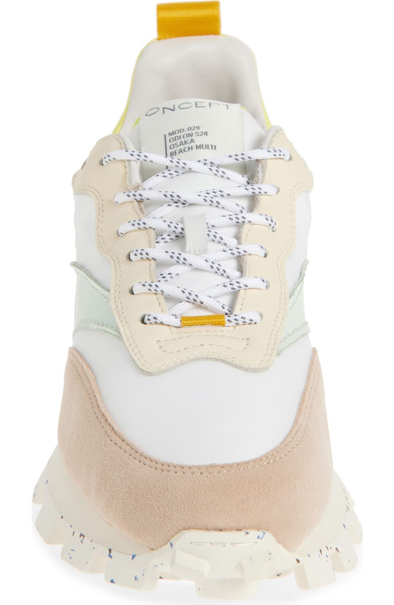 Oncept Osaka Lug Sole Sneaker, Alternate, color, Beach Multi