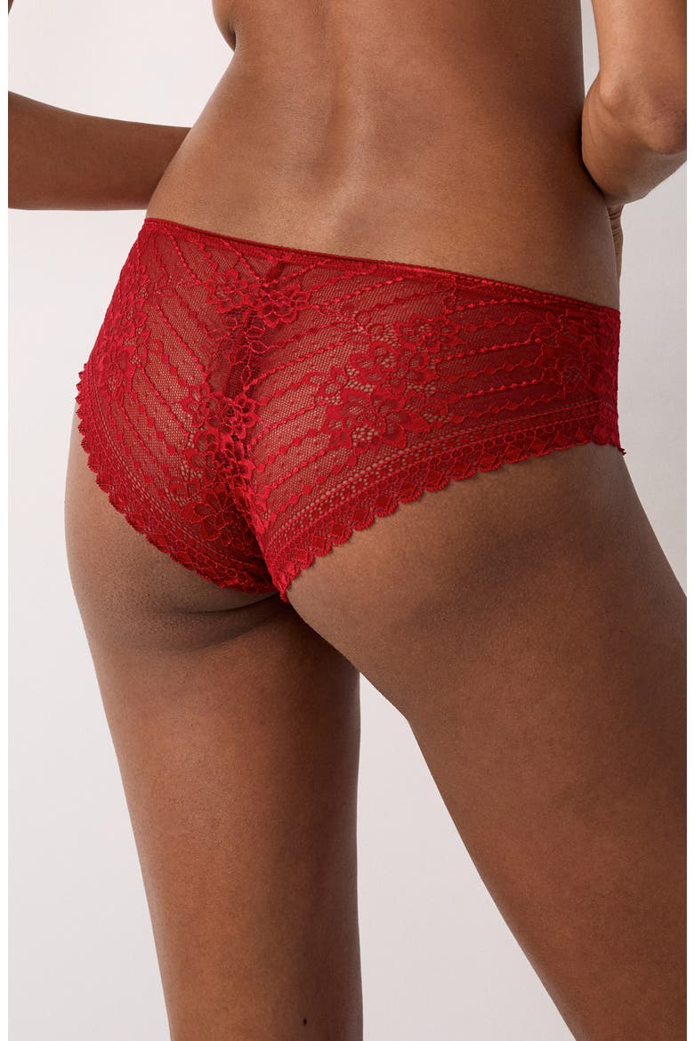 Panama Lace Briefs, Alternate, color, CARDINAL