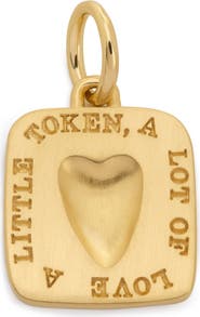 Monica Vinader Love Token Pendant