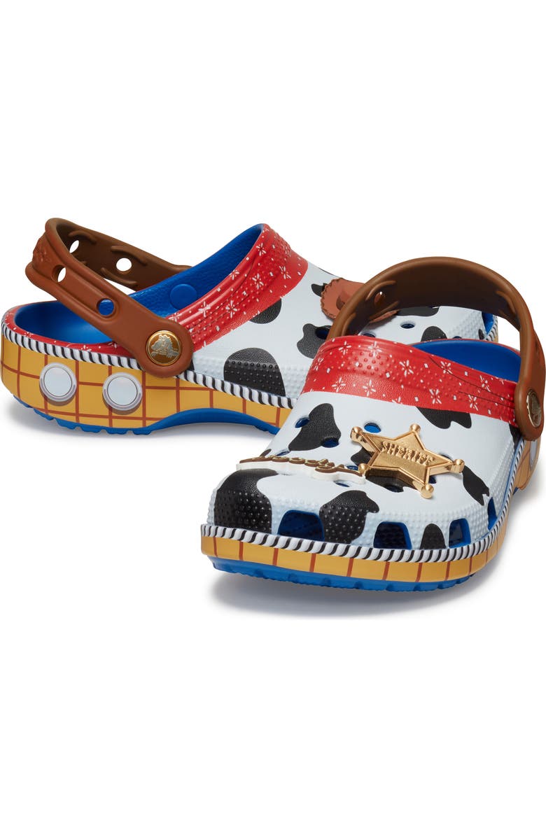 CROCS Kids' Disney<sup>®</sup> Pixar Toy Story<sup>®</sup> Sheriff Woody Classic Clog, Alternate, color,