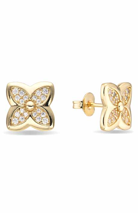 Monica Floral Stud Earrings