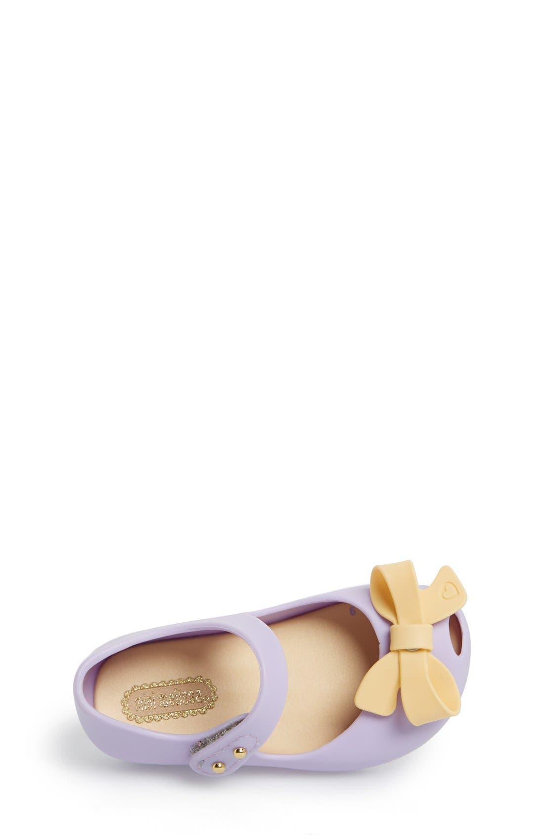 'Ultragirl Bow' Mary Jane Flat, Alternate, color, LIGHT PURPLE