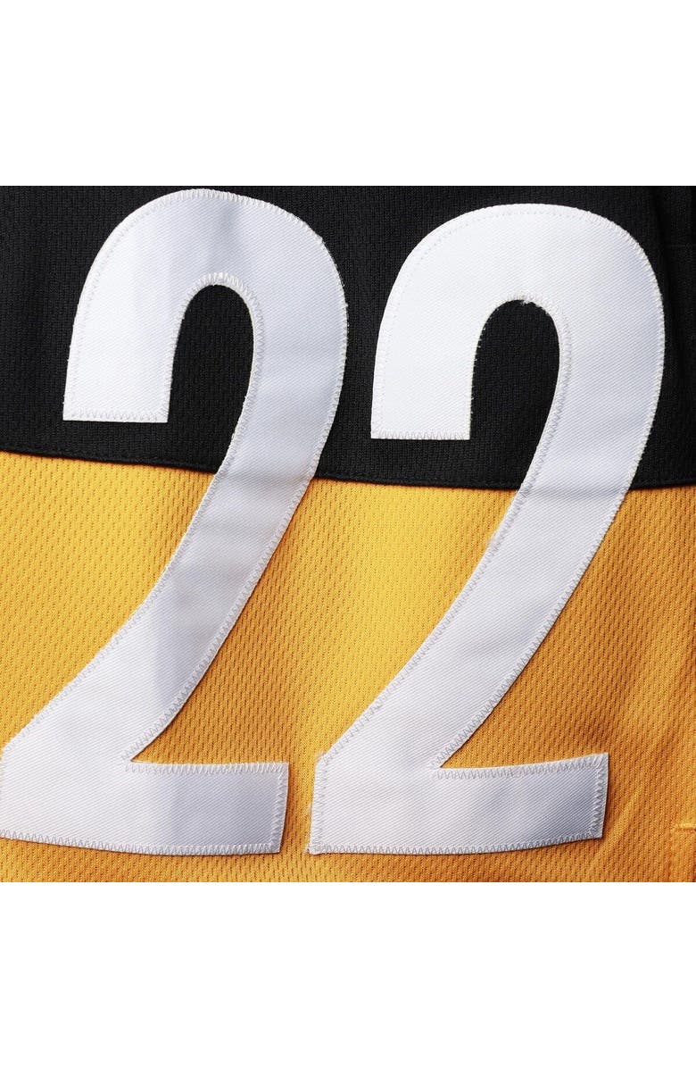 Outerstuff Youth Najee Harris Black Pittsburgh Steelers Name & Number Player Shorts, Alternate, color, 