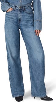 rag & bone Featherweight Logan Wide Leg Jeans