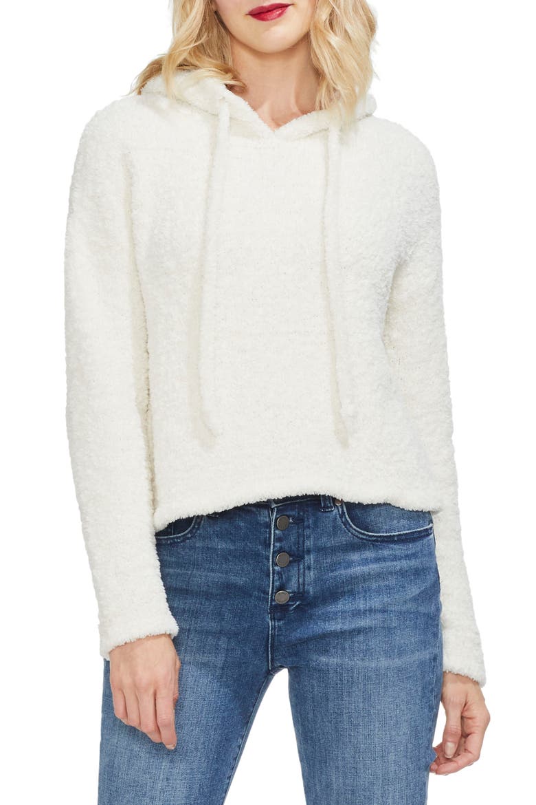 Teddy Hoodie, Main, color, PEARL IVORY