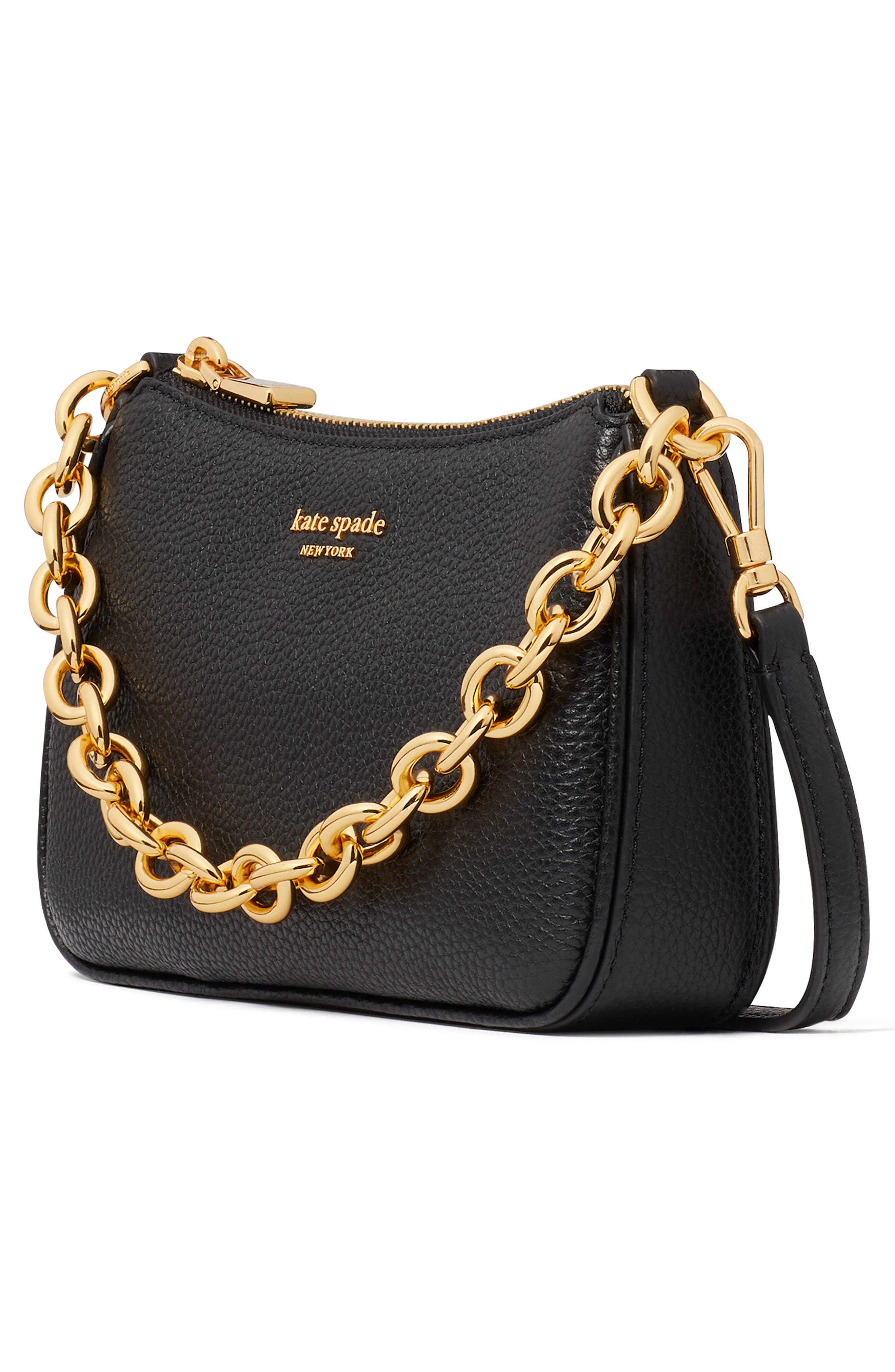 Kate Spade New York small jolie pebble leather crossbody bag, Alternate, color, 