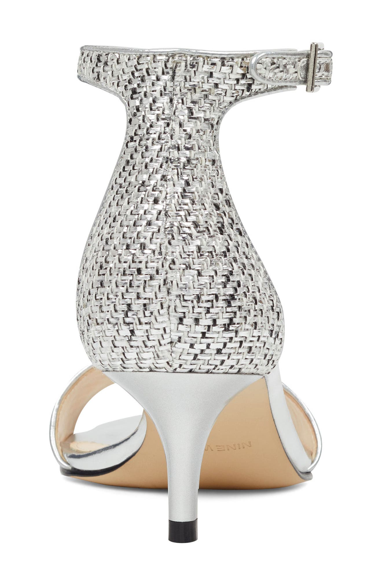 Nine West 'Leisa' Ankle Strap Sandal, Alternate, color, 