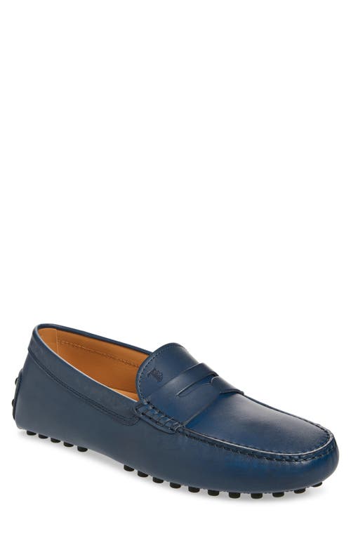 Tod's Loafers In Blu Tuareg