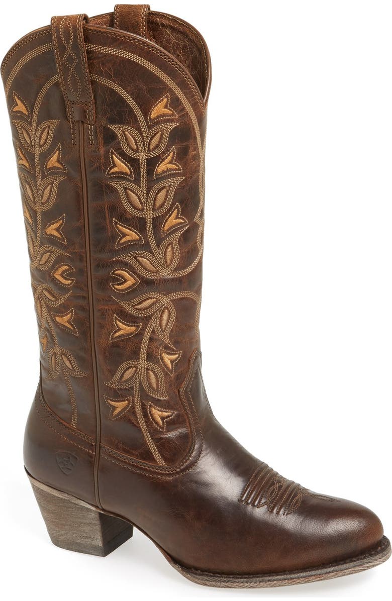 Ariat 'Desert Holly' Embroidered Western Boot, Main, color,